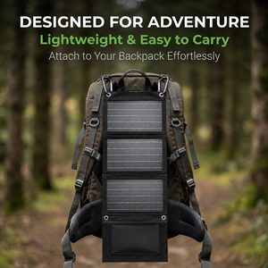 High Quality <b>Solar</b> <b>Panel</b> Charger <b>Foldable</b> 25W with USB 5V Voltage Output Lightweight Portable Design for Camping Emergency Use - Product Image 3