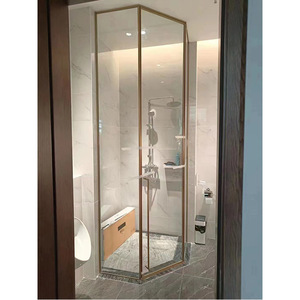 <span class=keywords><strong>Porte</strong></span> <span class=keywords><strong>coulissante</strong></span> du fabricant Cloison <span class=keywords><strong>de</strong></span> salle <span class=keywords><strong>de</strong></span> bain Verre trempé Séparation sèche et humide Double <span class=keywords><strong>porte</strong></span> <span class=keywords><strong>coulissante</strong></span> intérieure - Product Image 4