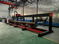 Machine de découpe plasma CNC automatique pour tubes en métal, acier inoxydable, aluminium, système de haute précision avec certification CE