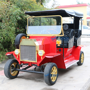Voiture électrique classique avec auvent, confortable pour les excursions, voiture vintage pour les voyages de loisirs, voiture classique - Product Image 5