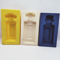 Plateau d'insertion pour flacon de parfum de luxe, antichoc, moulé sur mesure, emballage cosmétique en plastique pour coffret cadeau de parfum haut de gamme