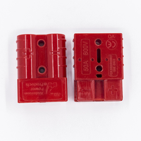 Connecteur de câble de batterie en plastique à déconnexion rapide 50A, fiche terminale mâle/femelle 2 broches, faisceau de câbles automobile 12V-600V