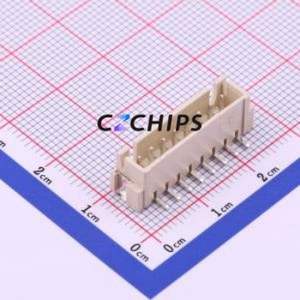2.54-8P-LT Wire-to-Board Pin Header SMD,P=2.5mm Connector 1x8P 2.5mm Vertical Mount XH - Product Image 1
