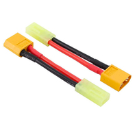 XT60 XT30 2Pin femelle vers Tamiya mâle connecteur convertisseur câble adaptateur pour RC FPV Drone