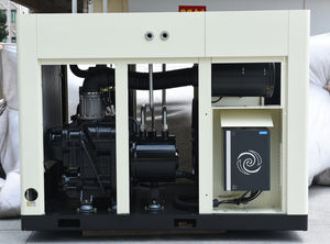 <span class=keywords><strong>Compresseur</strong></span> d'air à vis à entraînement direct double étage 75KW 100HP PM VSD avec récupération de chaleur par pipeline pour atelier de fonderie sous pression - Product Image 4