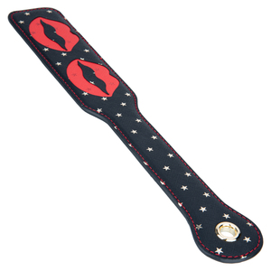 Pagaie de fessée classique style Kiss, jouet <span class=keywords><strong>sexy</strong></span> pour femme, bondage en forme de cœur pour jeu de couple - Product Image 5
