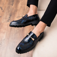 Chaussures pour hommes grandes tailles, chaussures en cuir à lacets tendance, baskets décontractées blanches pour étudiants, mocassins rehaussants pour le commerce international