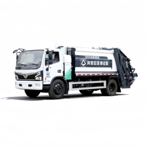 Camión Compactador de Residuos Domésticos, ¿Cuánto Cuesta un Camión Compactador de Basura con Función de Compactación? - Product Image 3
