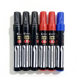 Marcador Permanente de Punta de Cincel de Alta Calidad, Resistente al Agua y a la Decoloración, Seguro y No Tóxico, para una Escritura Clara - Product Image 1