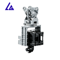 Marteau vibrant hydraulique latéral polyvalent disponible en OEM pour la protection des rives et les projets de lutte contre les inondations