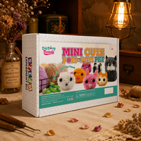 Fabricant de jouets ODM/OEM BIG BANG SCIENCE, kit d'animaux mignons en pompons pour enfants, activité artisanale faite à la main
