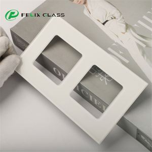 Custom Tempered Glass Switch Panel for Kitchen and Dining <b>Wall</b> Switches & Control Panels with Printing Option for <b>Lighting</b> - Product Image 2