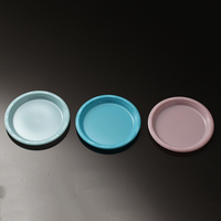 Nouveauté 2024 : Plateau de service alimentaire jetable en mélamine, assiette de restaurant personnalisée, ensemble de vaisselle, vente en gros, assiette de fête réutilisable, ensemble de vaisselle pas cher