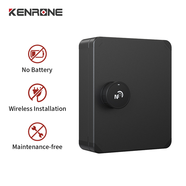 New Design Battery-Free NFC Key Box One-Touch Phone Unlock Key Cabinet with Permission Management Unlock Log Smart Keyless Key