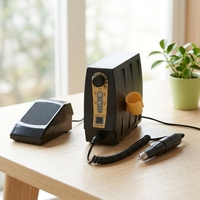 JD5500B 85W 35000RPM Perceuse à ongles professionnelle à moteur brossé en plastique avec garantie d'un an (US/EU)