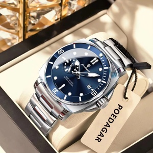 Montres de luxe originales pour hommes, lumineuses, étanches, avec date, montre de bureau pour hommes, acier inoxydable, quartz, montre-bracelet pour homme - Product Image 2