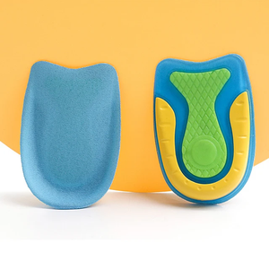 Plantillas de Gel de Silicona para Alivio del Dolor en el Talón, para Espolones Calcáneos, Fascitis Plantar, con Amortiguación y Aumento de Altura - Product Image 4