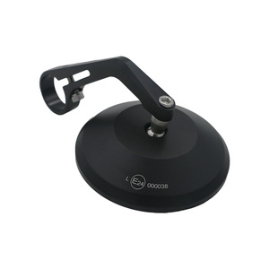 Miroirs rétroviseurs de <span class=keywords><strong>moto</strong></span> ronds en aluminium de 105 mm, usinés par CNC, homologués Emark - Product Image 5