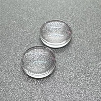Lentille de collimation en verre asphérique de 9 mm, EFL 15 mm avec revêtement antireflet OEM pour lumière laser ou LED