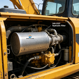 <span class=keywords><strong>Filtre</strong></span> à <span class=keywords><strong>huile</strong></span> de qualité supérieure pour pièces de moteur d'excavatrice, élément lubrifiant 3G5654 4T3133 P165240 249-2337 pour filtres Cat - Product Image 2