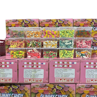 Halal Fruitige Gummy Oogballen Jelly Zachte Snoepjes 3D Mix Zoete Snoepjes Bal Fles Verpakking Aangepaste Groothandel