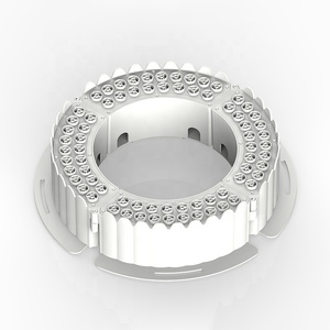 Đầy Màu Sắc <span class=keywords><strong>RGB</strong></span> Cảnh Quan Giữ Cây Đèn 48W 60W 72W Không Thấm Nước Đèn Pha Bãi Cỏ LED Cây Tròn Đèn - Product Image 2