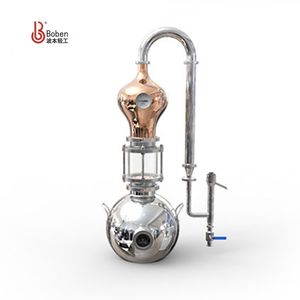Alambiques de destilación de cobre fáciles de operar para Tequlia Brandy Whisky Wine Gin Uso en el hogar - Product Image 4