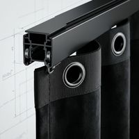 Rideau Acoustique Anti-Bruit Premium Ignifuge en Tissu Haute Densité pour Studio d'Enregistrement et Home Cinéma