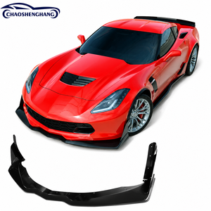 Alerón Delantero de Alta Calidad en Material ABS para Chevrolet <span class=keywords><strong>Corvette</strong></span> <span class=keywords><strong>C7</strong></span> 2014 2015 2016 2017 2018 2019 Tuning Styling - Product Image 3