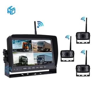 7 Inch AHD BSD Digital Wireless Car Reverse Camera System