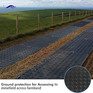 Alfombrilla de carretera de plástico de polietileno de alta densidad (HDPE) Hojas de protección de suelo con alta resistencia - Product Image 5
