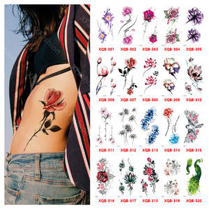 <span class=keywords><strong>Tatuaje</strong></span> Temporal Impermeable de Manga Corta con Diseño de León, Corona, Rey y Rosa - Product Image 3