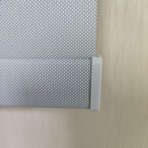 Factory Price Customized Size Motorized Spring <strong>Roller</strong> Shade Blackout Electric &amp; Manual Dual Control Cordless <strong>Roller</strong> <strong>Blind</strong> <strong>Grey</strong> - Product Image 3