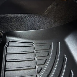 Alfombrillas de Coche 3D TPO/TPE Impermeables de la Marca KQD, Juego Completo de 3 Piezas, Fáciles de Limpiar, Aptas para el Interior del Coche Colorado - Product Image 5