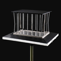 Cage à oiseaux disparaissante, cage à colombes, table qui disparaît, tours de magie amusants, magie de scène, accessoires de magie, illusions, accessoires, spectacle de magicien professionnel