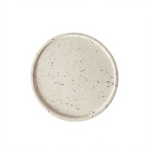 Custom Handmade Resin <b>Round</b> <b>Tray</b> for Serving Food and Drinks, Tabletop Decoration, Home Organization, Party Serving and Gift - Product Image 1