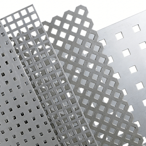 Tôle métallique perforée renforcée pour coffrage en <span class=keywords><strong>béton</strong></span>, <span class=keywords><strong>grille</strong></span> carrée perforée en <span class=keywords><strong>fer</strong></span> pour clôtures de sécurité - Product Image 1