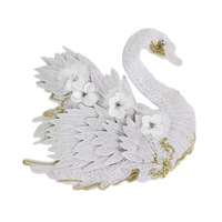 Patchs thermocollants personnalisés écologiques brodés de perles, de paillettes, de fleurs, de lettres et de motifs de dessins animés, style combiné, pour chapeaux