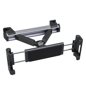 Support d'appui-tête de voiture pour tablette pour sièges arrière s'applique au téléphone de 4.7 à 12.9 pouces et au support de poussette pour tablette/vélo/bébé - Product Image 2