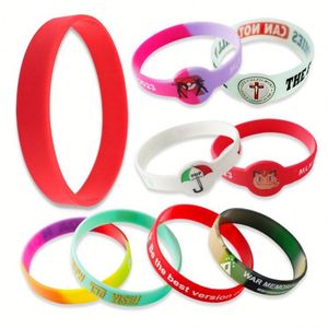 Pulseras de Silicona Personalizadas con su Logotipo, Regalos Promocionales, Venta Caliente - Product Image 1