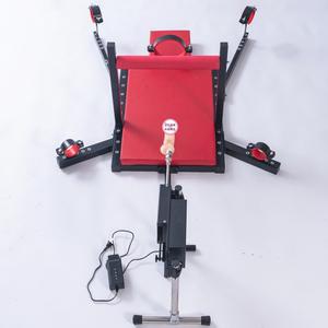 Silla de amor roja para dormitorio de parejas Equipo BDSM con muebles sexy y erótica para adultos Incluye puños BDSM para sexo adulto para - Product Image 1