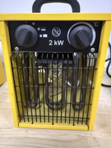 Automatique Portable Vertical En Acier Inoxydable 2000W Puissant Bureau À Domicile À Double Usage Économie D'énergie Rapide Chauffage Électrique Ventilateur - Product Image 5