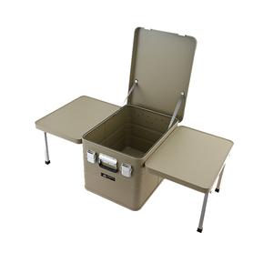 N10 Cho Rockbrook Tùy Chỉnh 84L Nhôm Nhà Bếp Lưu Trữ Container Màu Đen Có Thể Gập Lại Cắm Trại Ngoài Trời Hộp Cho Xe Du Lịch Thiên Nhiên Tăng - Product Image 2