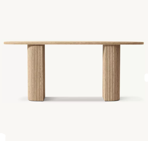 <span class=keywords><strong>Consolle</strong></span> da Ingresso Moderna RH OEM Mulholland in Legno Massello di Rovere Americano, Scrivania da <span class=keywords><strong>Corridoio</strong></span> di Alta Qualità per Villa - Product Image 2