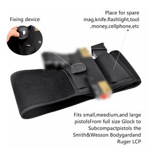 बाएं/दाएं हाथ की सामरिक छिपी हुई पेट बैंड होल्स्टर स्थ और वेसन, शील्ड, 19, 17, 42, 43, पी 238, रूबल - Product Image 3