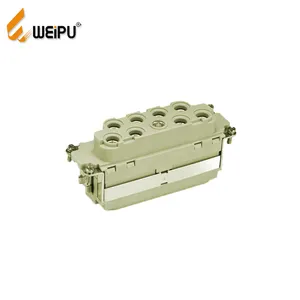 WEIPU 690V 8PIN 40A fil électrique d'alimentation mâle à carte connecteurs de 40 ampères