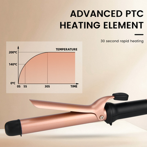 PRITECH Custom 1 Inch Krultang Crimper Elektrische Krulstaaf Haarstyling Tool Krullen Haarstyler Professionele Krultang - Product Image 4