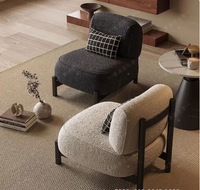 Chaise de salle à manger de luxe italienne, fauteuil moderne minimaliste pour la maison, design nordique léger, chaise de loisirs pour la maison