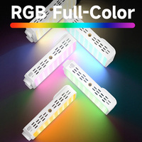 Lampe de remplissage V25RGB CRI95+ 2500K-9000K, LED de poche RGB, batterie 4400mAh, écran OLED pour caméra, vlog et diffusion en direct