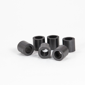 Anneaux de Raschig en carbone, anneaux de Raschig en graphite, résistance à l'acide fluorhydrique, garnissage de colonne 19mm 25mm, résistance à l'extrusion - Product Image 1